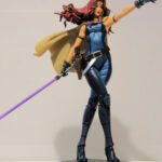 Scale figurine of Mara Jade from Star Wars