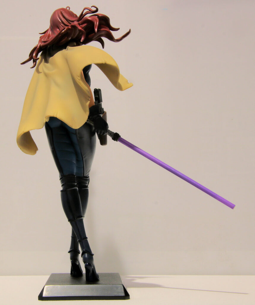 Scale figurine of Mara Jade from Star Wars