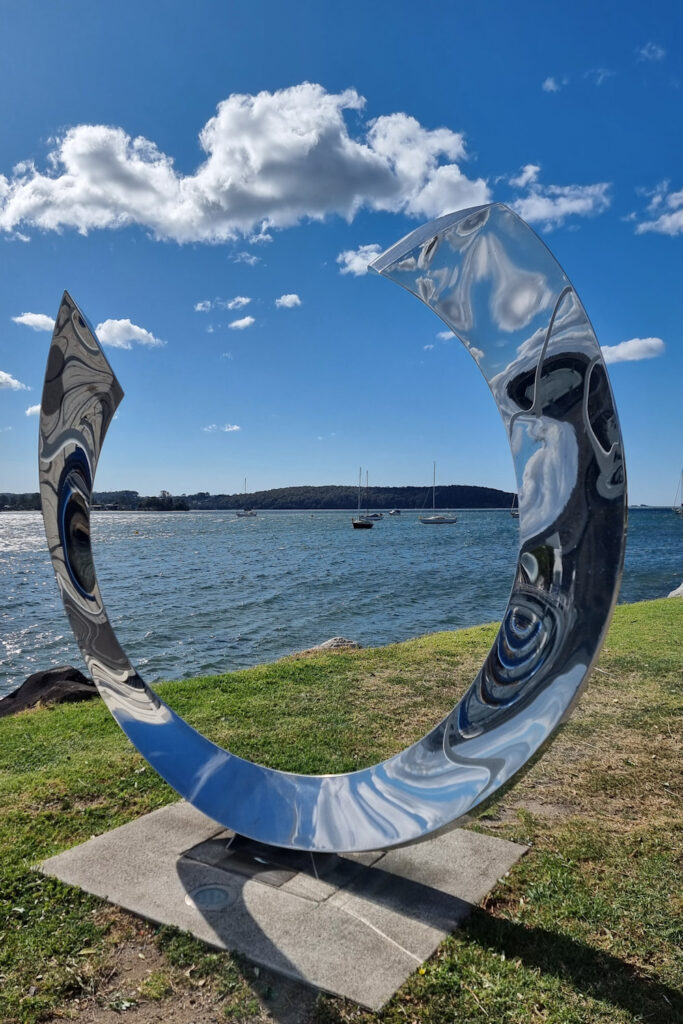 Portal by John Fitzmaurice Batemans Bay Sculpture Walk