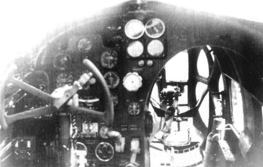 Cabin of the Bloch MB.131