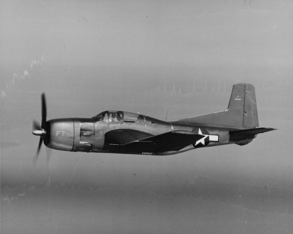 Douglas BTD-1 Destroyer out of NATC Patuxent River, Maryland, July 25th 1944.