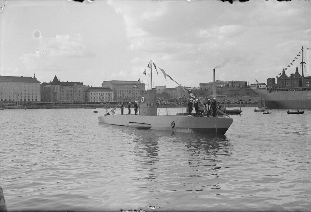 Saukko shortly after being launched