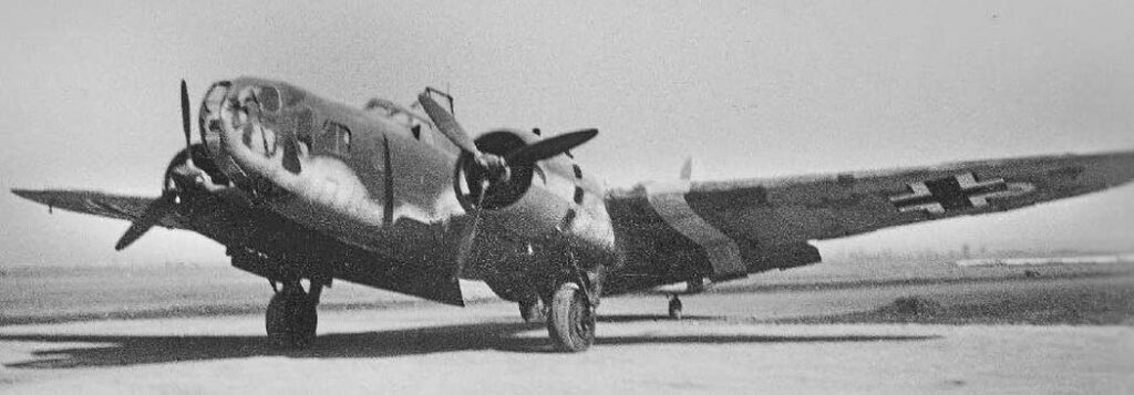 Bloch MB.131 in Luftwaffe markings