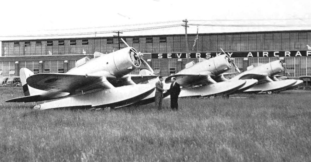 Seversky SEV-3M-WW of the Colombian Air Force