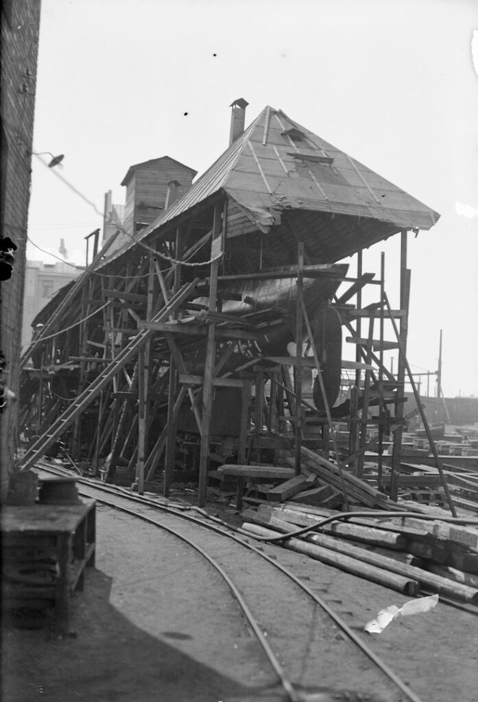 Saukko under construction 1930