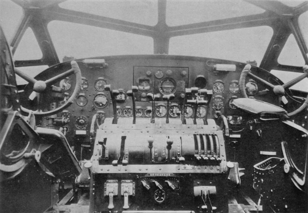 Cockpit of Nakajima G5N No.1