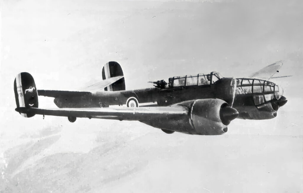 Bloch MB.174 in flight