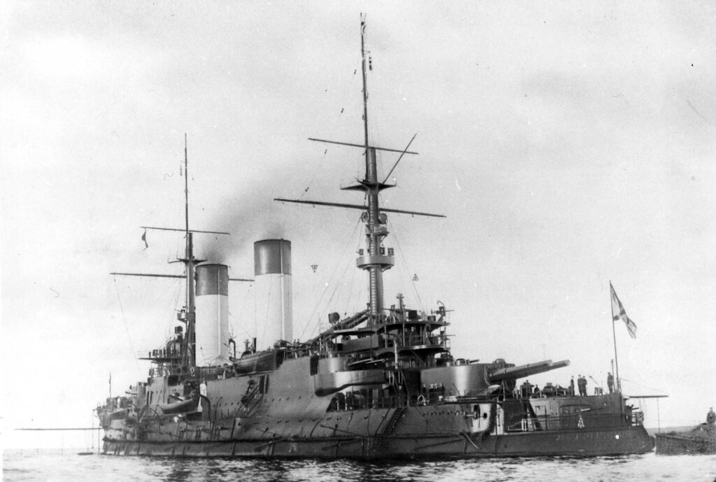 Imperator Aleksandr III in Reval (Tallinn), September 1904