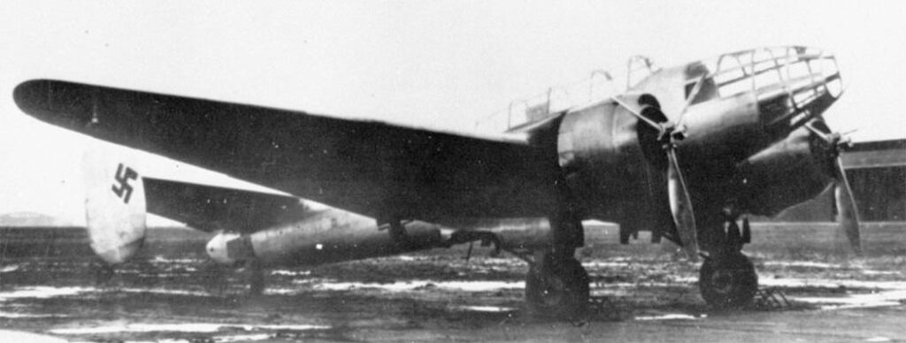 Bloch MB.176 captured by the Germans