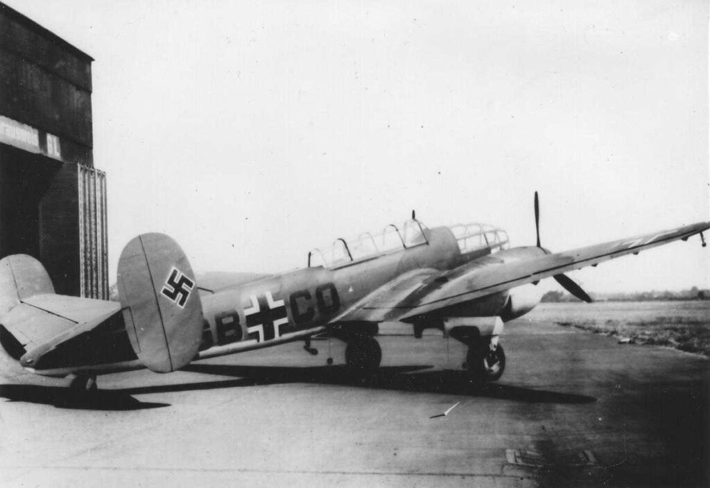 Bloch MB.174 in Luftwaffe markings