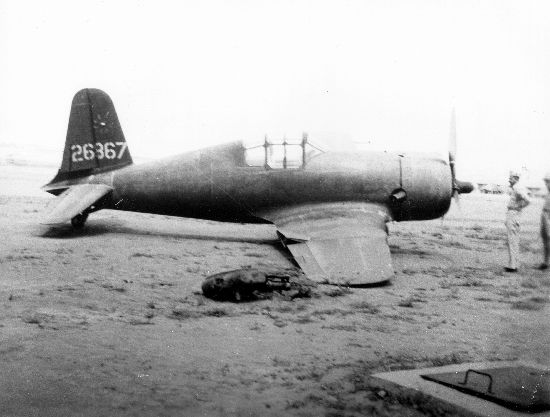 Vultee P-66 Vanguard in US markings