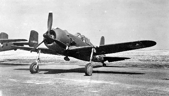 Vultee P-66 Vanguard in US markings