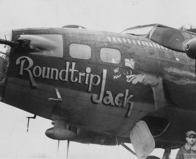 Boeing B-17F-30-VE s/n 42-5897 (SG-A) Roundtrip Jack of the 385th BG 550 BS