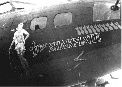 Boeing B-17F Miss Shakmate 96th Bomb Group