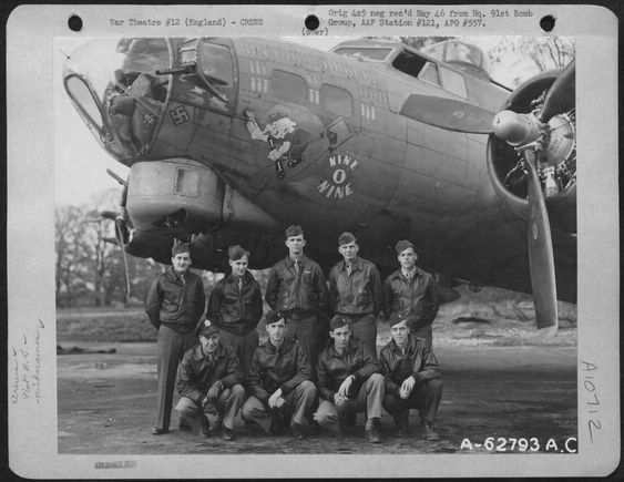 Boeing B-17G-30-BO s/n 42-31909 Nine 0 Nine a 71 mission veteran with the 323rd BS 91st BG