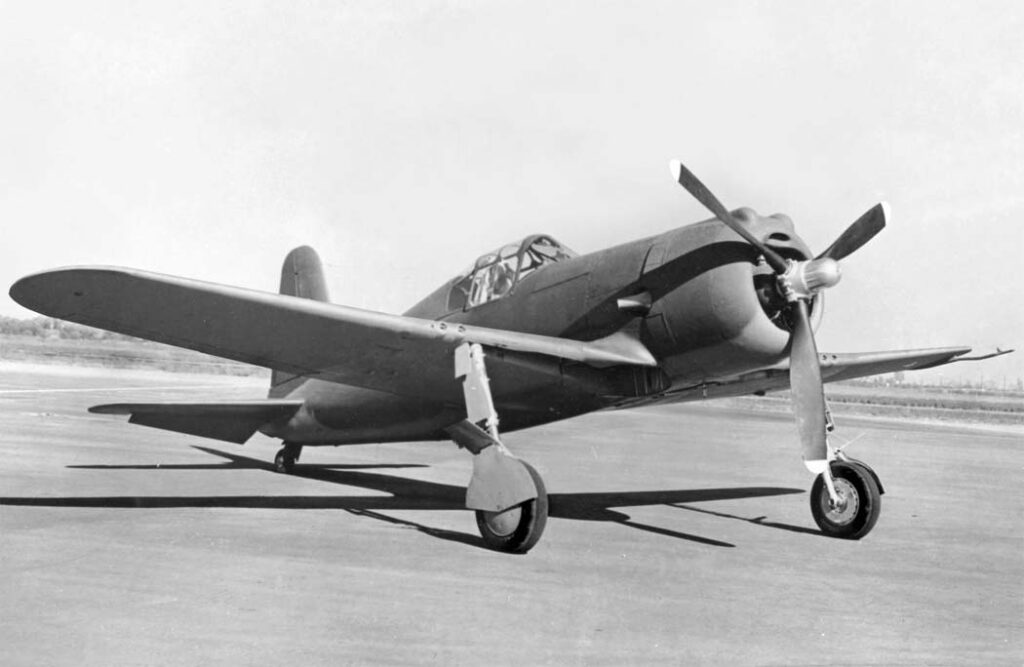 Vultee P-66 Vanguard in US markings