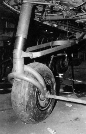 Horten Ho 229 V3 undercarriage