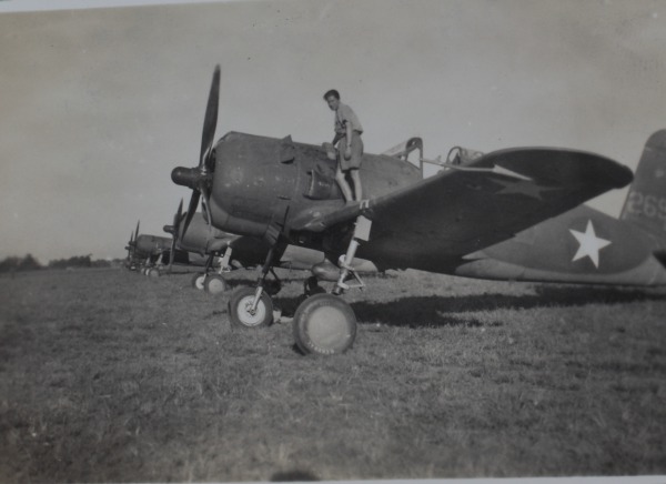 Vultee P-66 Vanguard ready for delivery to China