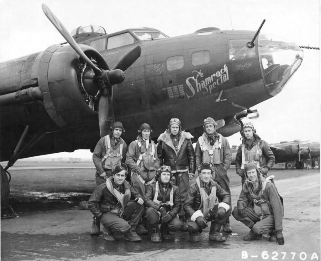 Boeing B-17F s/n 42-29591 The Shamrock Special