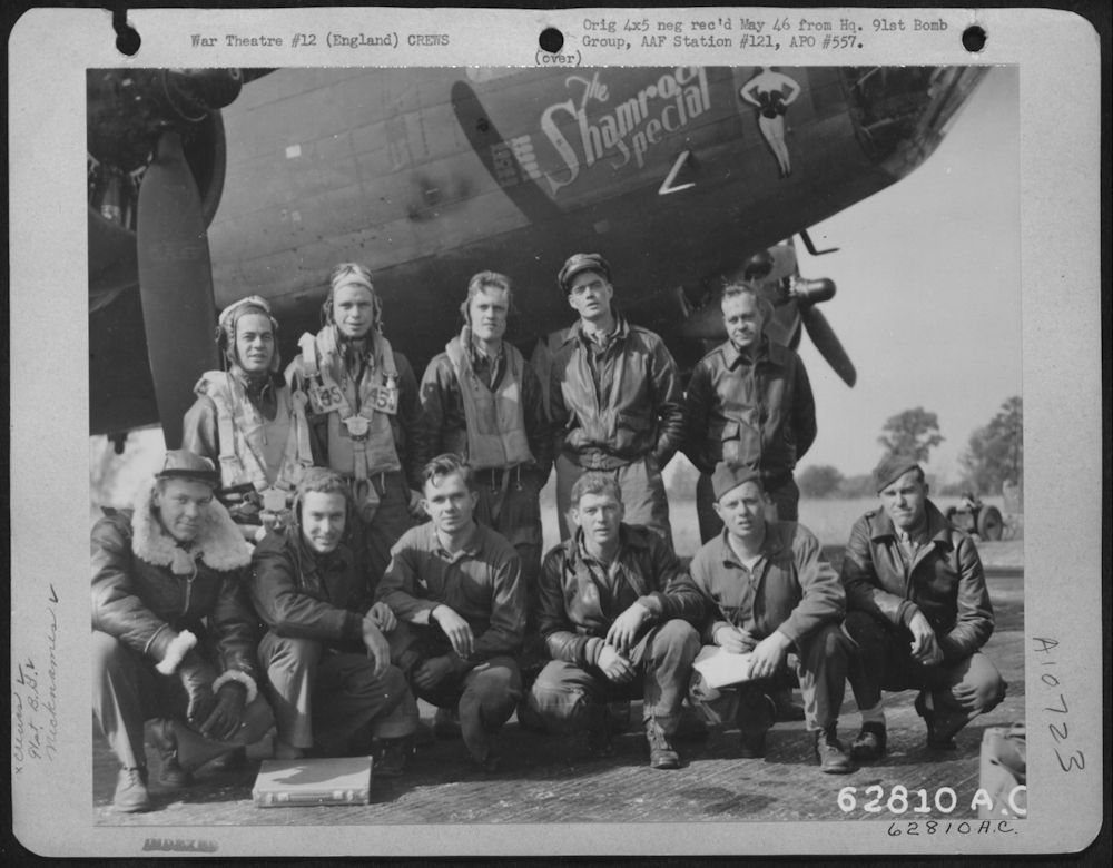 Boeing B-17F s/n 42-29591 The Shamrock Special