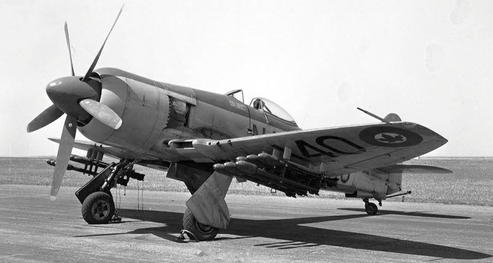 Hawker Sea Fury FB.11 WG574 in 1956